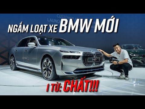 Loạt xe BMW xịn xò vừa ra mắt Việt Nam: 7,2 tỷ cho bản i7 thuần điện, 7 series nâng cấp mọi mặt!!!