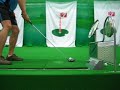 Indoor driving range at Hyundai Fitness Mokdong