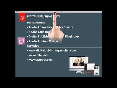 Digital Publishing Suite - Adobe Digital Publishing Suite, flujo de trabajo y herramientas para la creación de publicaciones para tablets desde Adobe InDesign.