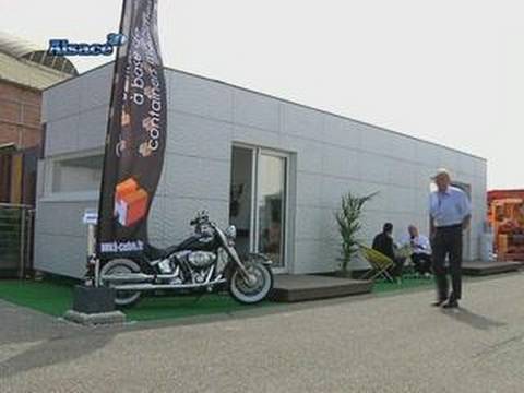 containers - Plus sur http://wizdeo.com/s/alsace20 . Pascal Ortega, co-gérant de H-Cube, nous dit tout sur l'aménagement de containers de bateau ! (DROITS RESERVES . Pour...