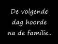 Triest verhaal over een meisje.