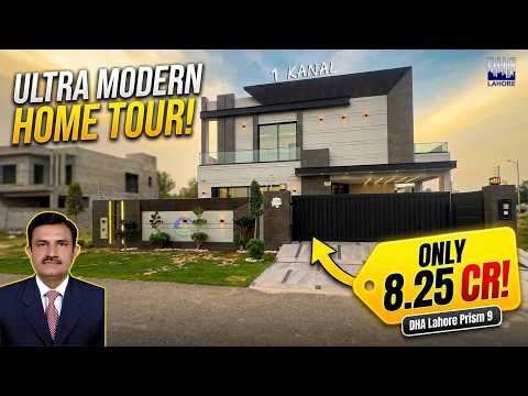 Inside an 8.25 Crore Ultra Modern 1 Kanal Self-Constructed Double Unit House in DHA Lahore