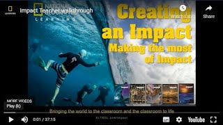 Impact Teacher Walkthrough