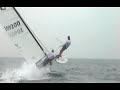 Hobie cat 16 spi - Nouse dive and crashes Hobie cat 16 spi - Nouse dive and crashes