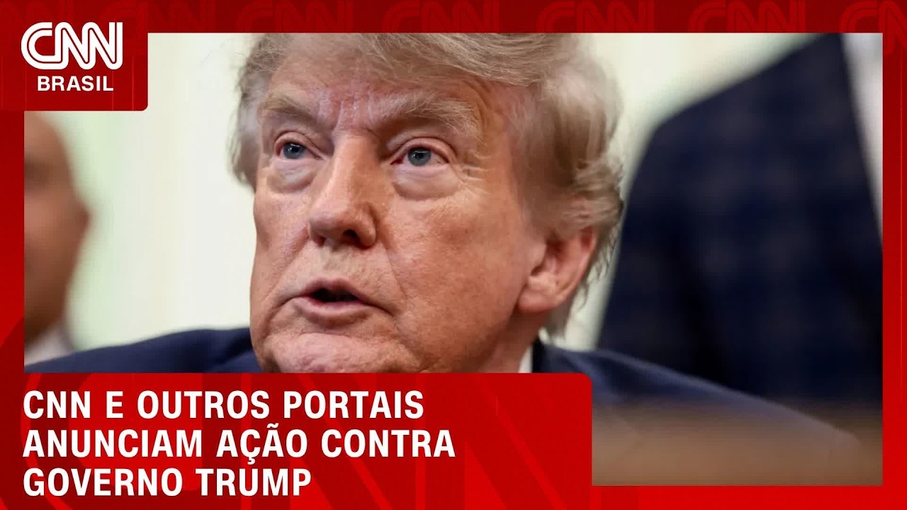 CNN e outros portais processam governo Trump por banir acesso à Casa Branca | LIVE CNN