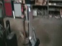 Prosthetic leg with cuck-coo clock