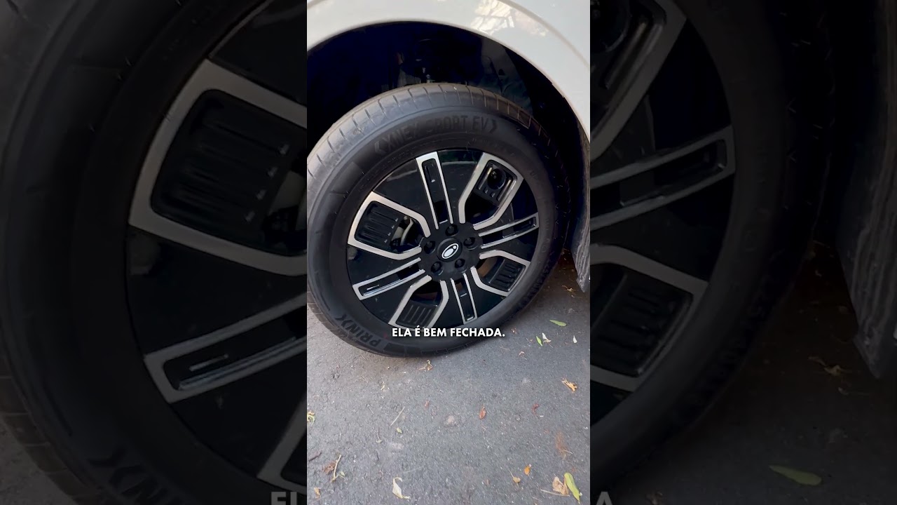 GWM ORA 05 CHAMA A ATENÇÃO COM DESIGN AERODINÂMICO DAS RODAS!