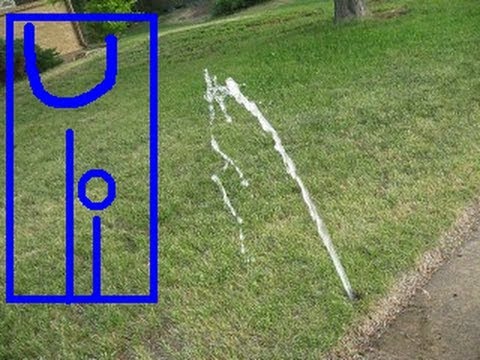 how to unclog sprinkler line