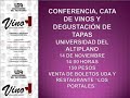 cata de vinos Universidad del Altiplano