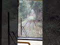 【木次線・#三段スイッチバック（三井野原→出雲坂根）】運転台を移動し、反対向きに発進させて、スイッチバック２段目。そのまま#出雲坂根駅 へ #木次線 #キハ120形 #前面展望 #switchback