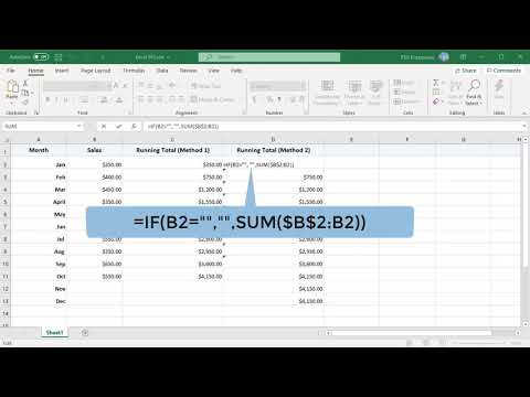 video-linktoworks-How to Calculate Running Total or Cumulative Sum in...