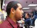 Iowa center Rafael Eubanks talks about penalty that called back TD