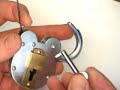 4 lever padlock