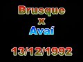 Brusque Campeão Catarinense 1992