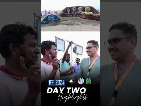 IFFI 2024 | Day 2 Highlights! 🎬✨