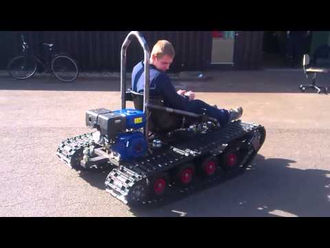 how to build a tracked vehicle
