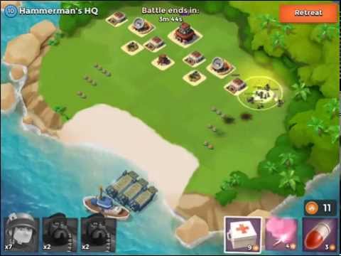 how to beat hammerman's hq level 10