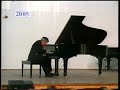 Sergey Smirnov plays Samuel Barber Sonata (Part I)