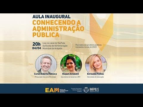 AULA INAUGURAL Conhecendo a Administração Pública