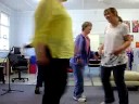drama class dancing to micheal jackson