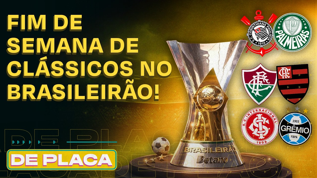 CORINTHIANS VENCE COM DINIZ NA LIBERTADORES; BOTAFOGO EMPATA; FLA-FLU ADIADO | De Placa 10/04/26