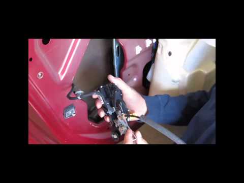 How to replace rear door lock actuator on 2008 Impala