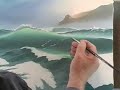 Oil Painting Technique - Wave Foam in Seascapes