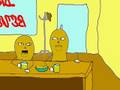 Two Peanuts Walk Into A Bar