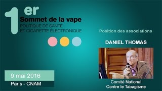 Positions des associations : Comité National Contre le Tabagisme - #sovape 
