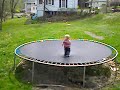 Alex, Mike & a trampoline