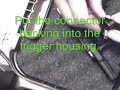 a video showing how to detail strip a glock pistol.  the pistol here is a model 19.  green words are instructions that should be followed.  white words are used when parts are being taken out for clarification.

you are not supposd to use a hammer to remove the pins.  instead, just push on them with the punch.  using a hammer can damage your pistol (bending a pin or mar the frame) if you use too much force.  this information came to me after i finished making this video so i was not able to change it.

and since i have had this question asked before:
the first song is 