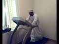 Arabe en cinta de correr