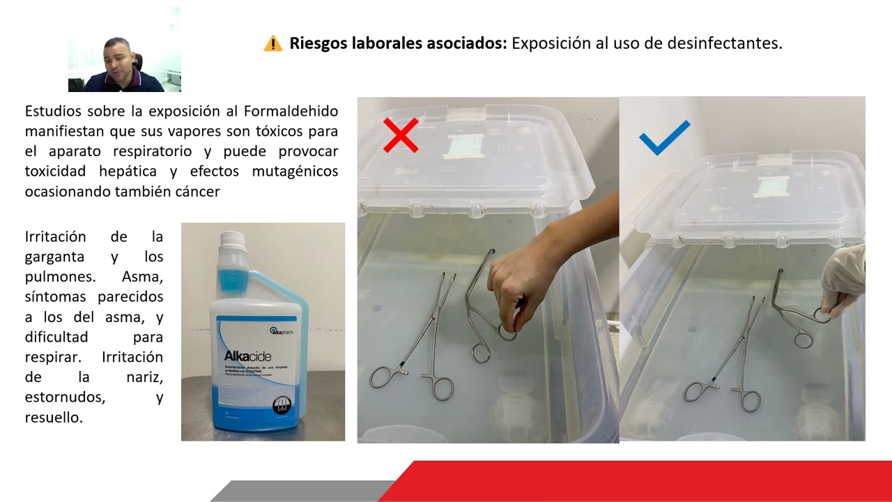RIESGOS LABORALES EN EL PERSONAL SANITARIO P. QUIMICO 2025
