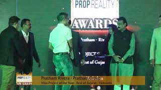Winner of Prop Reality Real Estate Awards 2017-PRATHAM RIVERA, PRATHAM GROUP, VADODARA.