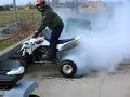 Suzuki LTR450 Burnout Suzuki LTR450 Burnout