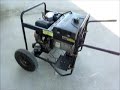 Click here to watch this video LASTBIDonline.com 6000E Diesel generator - online auction
