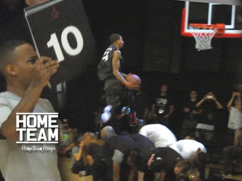 Jordan - Jordan Brand First To Fly Dunk Contest In Vegas. featuring Guy Dupuy, Corey Sanders, Kwe Parker, Kwame Alexander, Young Hollywood, Shelby McEwen, Air Dogg, Chris Staples, Jaylen Brown and more....