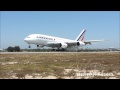Air France Airbus A380-861 [F-HPJE] Landing in Los Angeles
