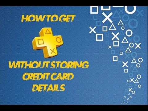 How To Get Ps4 Online (PS PLUS) Without Credit Card Details Stored