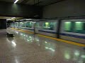 BART - Scooter follows train to tunnel