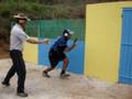 Horácio Cariello atirando no Campeonato Brasileiro de Tiro Prático