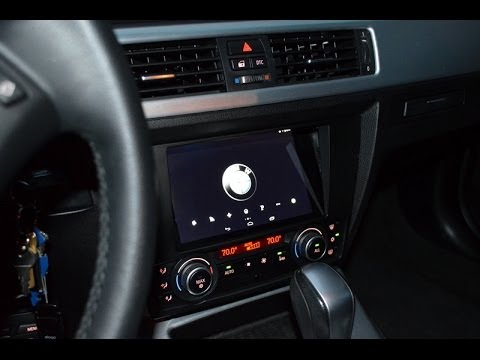 BMW E90 – Nexus 7 In-Dash Install, Phone wireless charging