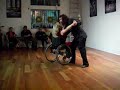 Wheel Chair Tango, Spirit and Lisandro