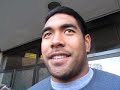 Iowa tight end Tony Moeaki -- Ohio State pregame