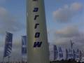 Arrow II, anti-ballistic missile using fragmentation warhead by IAI, Israel Military Technology Exhibition 2008 -28