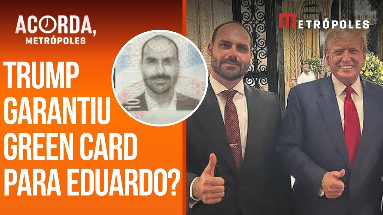O que muda para Eduardo Bolsonaro após Trump conceder green card
