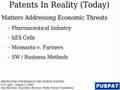 Protecting Freedom In The Patent System: The Public Patent Foundation's Missi...
