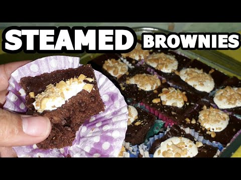 STEAMED BROWNIES | NO BAKE BROWNIES | Step by step on how to make Home Made brownies