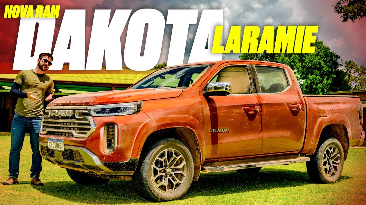Nova RAM Dakota Laramie - ANDA BEM? MELHOR QUE HILUX E S10? E O CONSUMO? SAIBA TUDO AQUI!