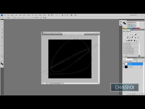Photoshop CS4 Tutorial: Abstract/Glowing Lines